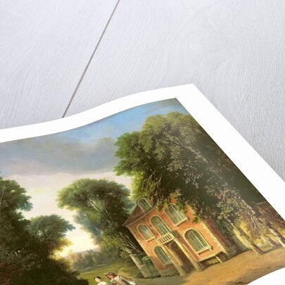 A Scene from 'Georges Dandin' by Moliere 1852 by Adolphe Mirecourt