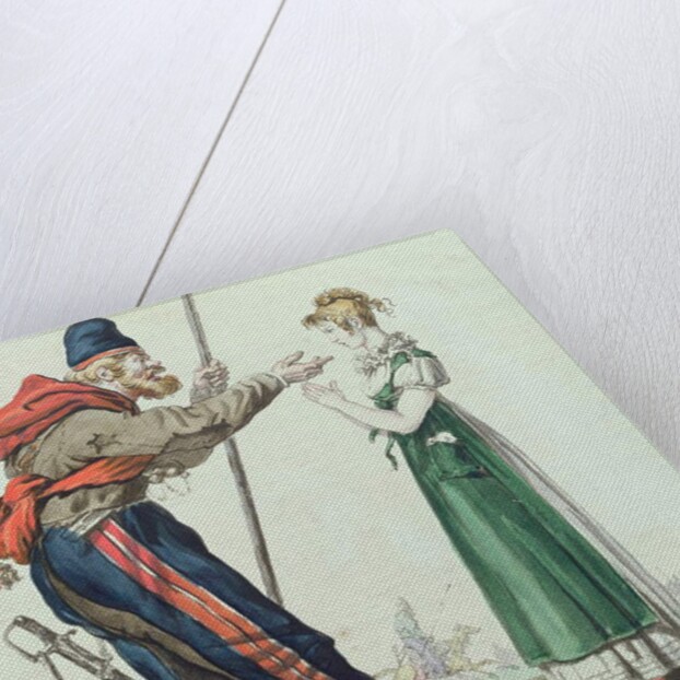The Cossack in Paris, c.1815 by French School
