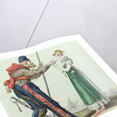 The Cossack in Paris, c.1815 by French School