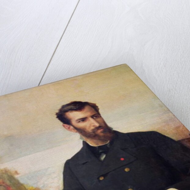 Pierre Savorgnan de Brazza 1886 by Xavier Alphonse Monchablon