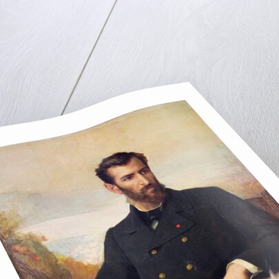 Pierre Savorgnan de Brazza 1886 by Xavier Alphonse Monchablon