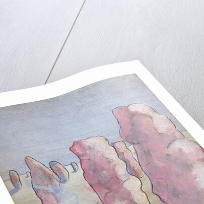 Breton gnomes dancing around a stone circle, late 19th century by French School