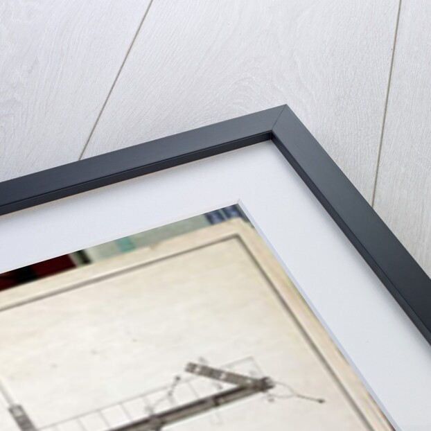 Design for a Chappe telegraph station for one of the domes of the Louvre, Paris, early 19th century by French School