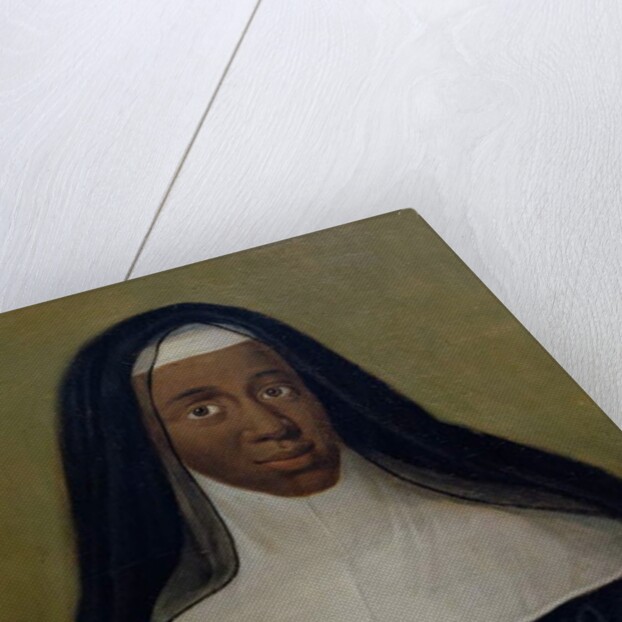 Portrait of Louise-Marie-Therese The Black Nun of Moret by School French