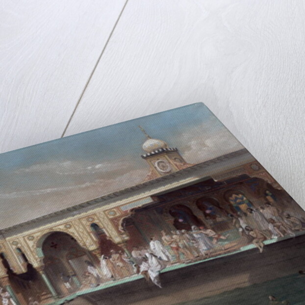 The Deligny Baths, Paris, 1842 by French School