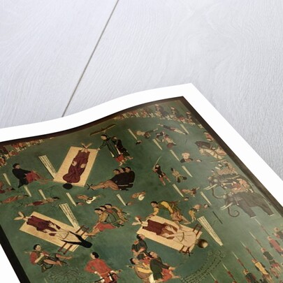 The Martyrdom of the Blessed Mi, Duong and Truat at Tongking, China, in 1838 1838 by Indo-Chinese School