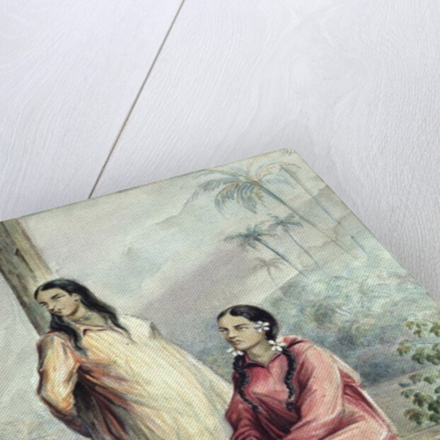 Two Tahitian Women, c.1841-48 by Maximilien Radiguet