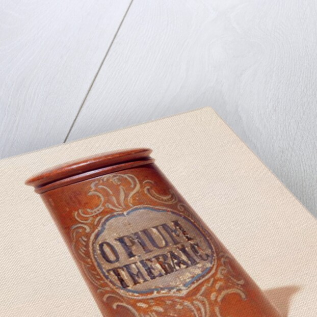 Container for Thebaic Opium by School French