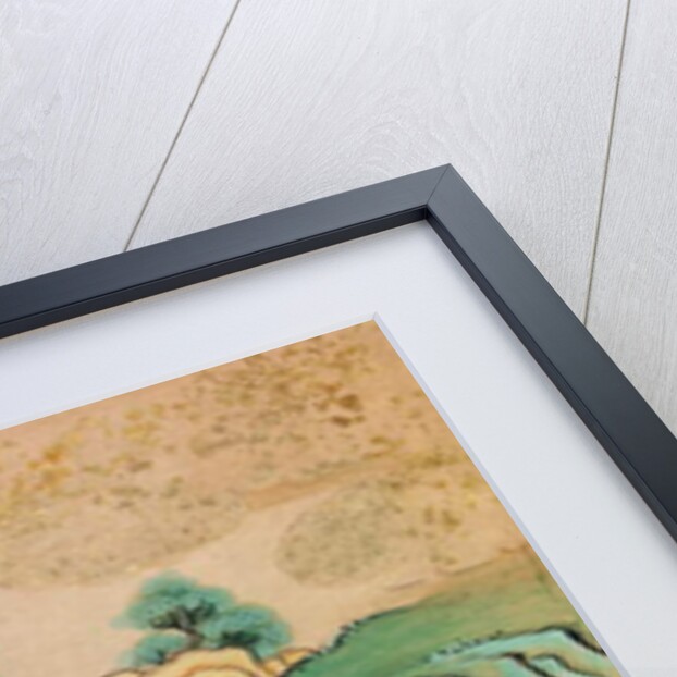 The Monk Shogaku's Servants Resting by Japanese School