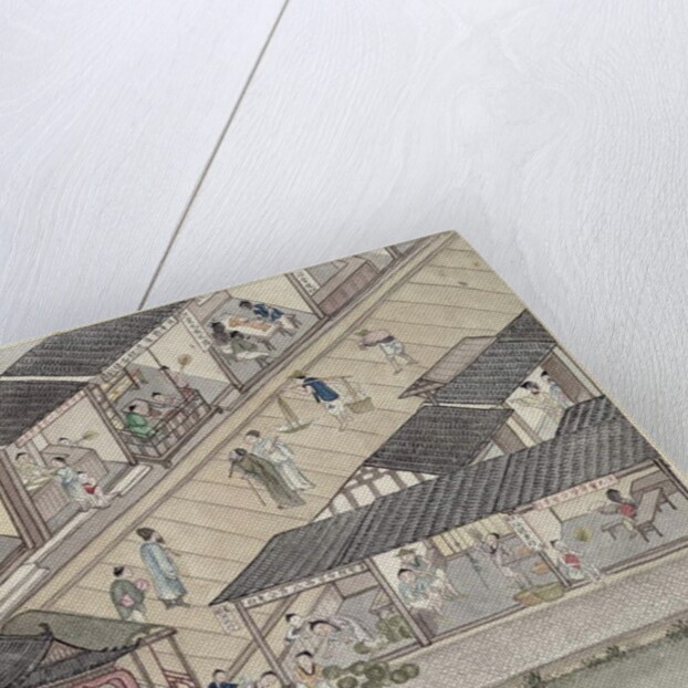View of a Market in China by School Chinese