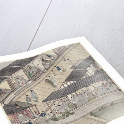 View of a Market in China by School Chinese