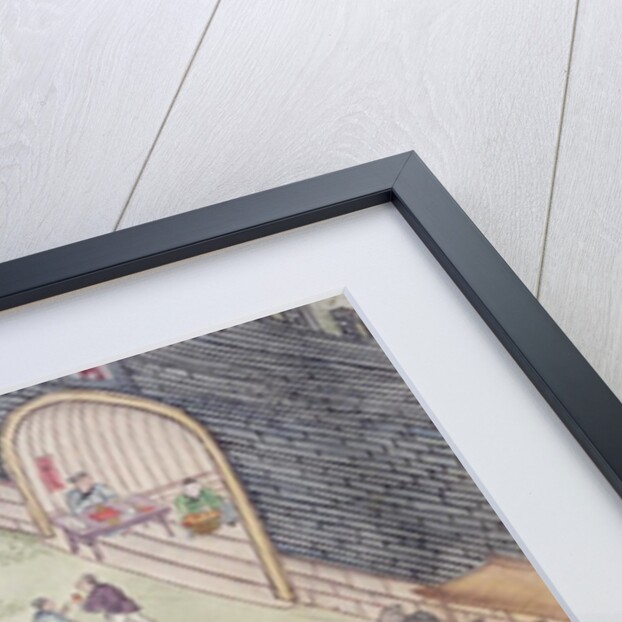 View of a Market in China by School Chinese