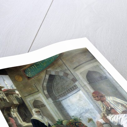 A Street in Istanbul, 1883 by Edouard Debat-Ponsan