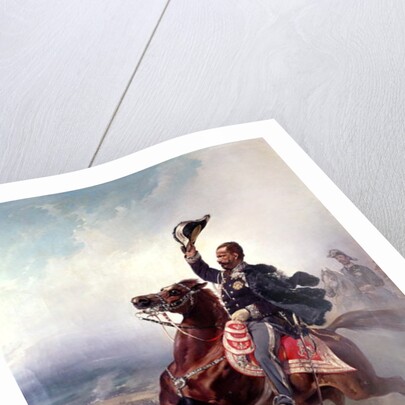 Portrait of Victor Emmanuel II King of Sardinia and Italy by P. Litta