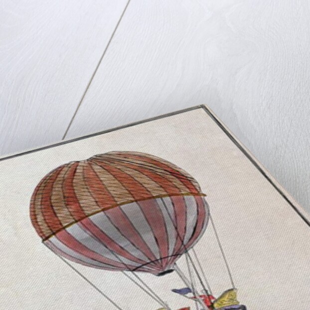 The Ascent of the Aerostat in the Jardin des Tuileries, 1st December, 1783 by French School