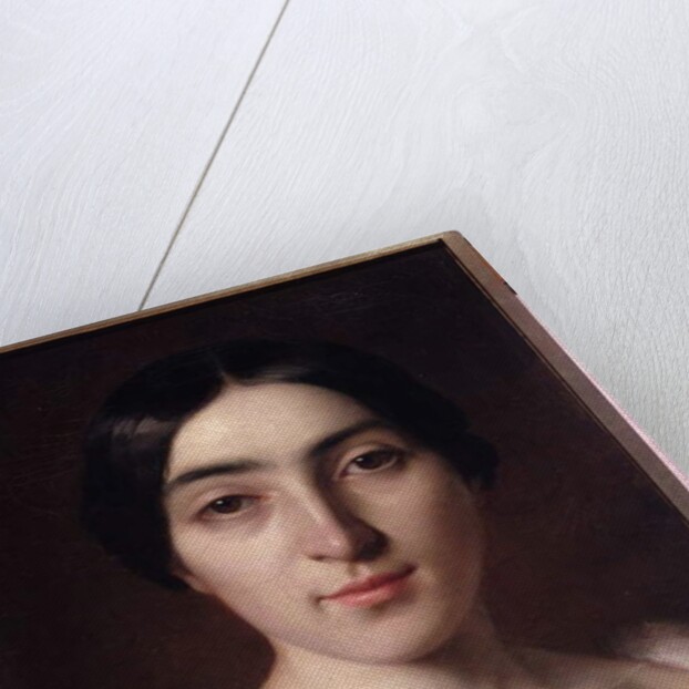 Portrait presumed to be Adele Hugo by French School