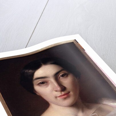 Portrait presumed to be Adele Hugo by French School