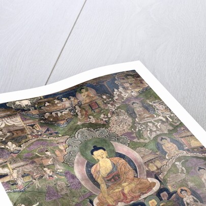 Thangka of the Buddha by School Tibetan