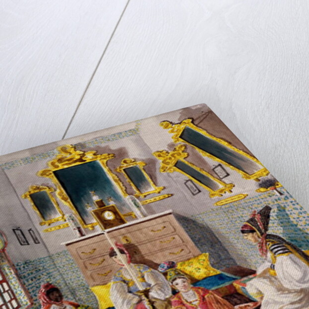 Algerian Interior, c.1835 by Theodore Leblanc