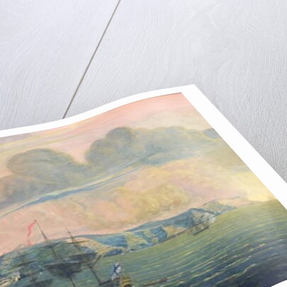 View of the island of St. Helena, c.1820 by French School