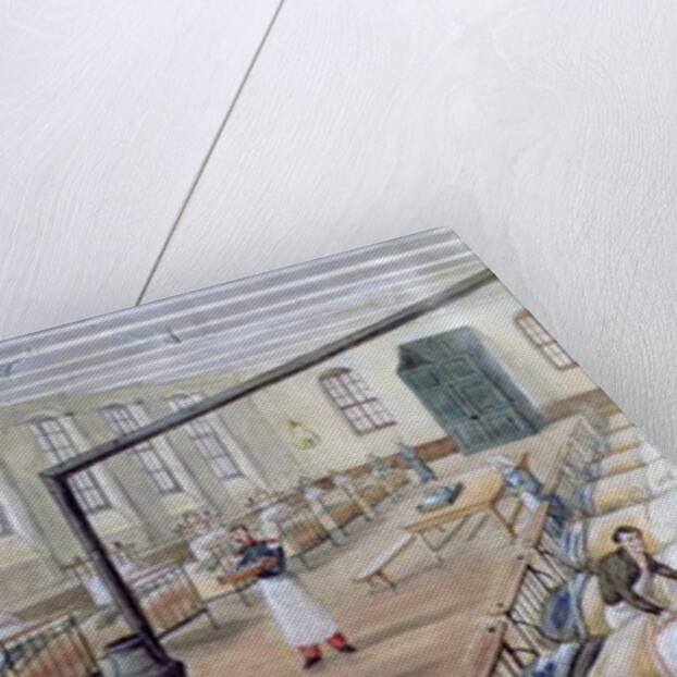 Military Hospital of Val-de-Grace in Paris, 1854 by Louis Amable Crapelet