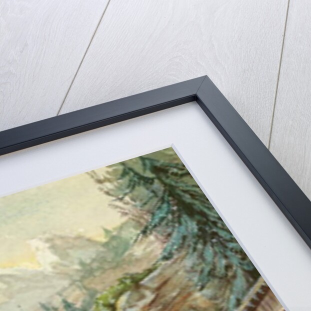 Set design for the Act I of the opera 'William Tell' by Gioacchino Rossini performed on 3rd August 1829 at the Paris Opera by French School