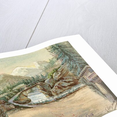 Set design for the Act I of the opera 'William Tell' by Gioacchino Rossini performed on 3rd August 1829 at the Paris Opera by French School