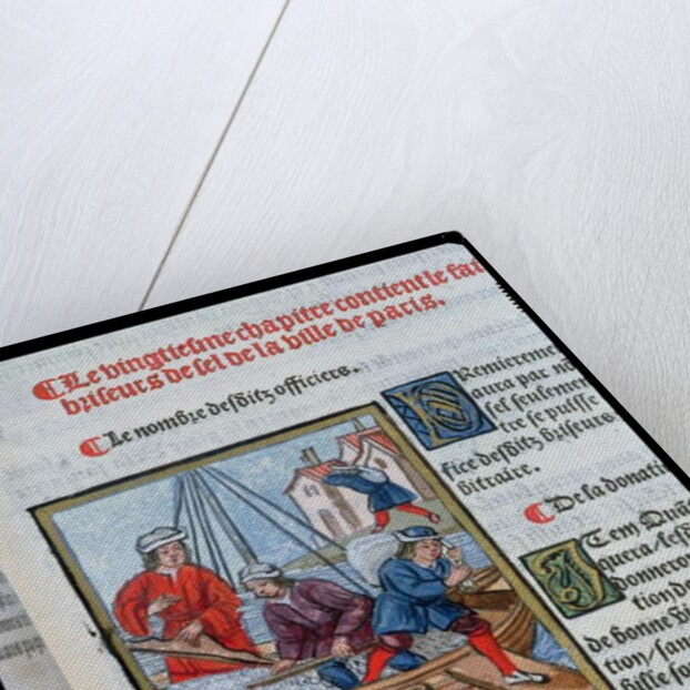 The Measure and Transport of Salt by Antoine (attr. to) Verard