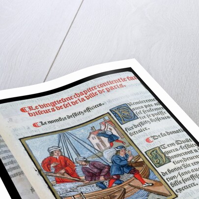 The Measure and Transport of Salt by Antoine (attr. to) Verard