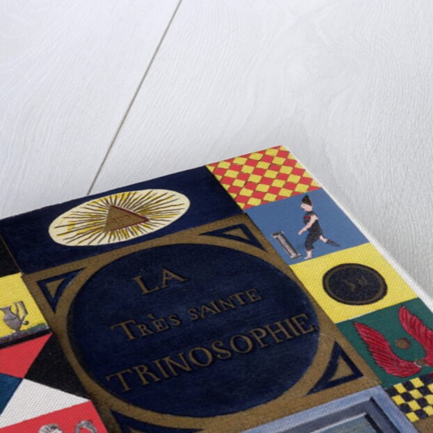 Ms 2400 Frontispiece of 'La Tres Sainte Trinosophie' attributed to the Comte de Saint-Germain by French School