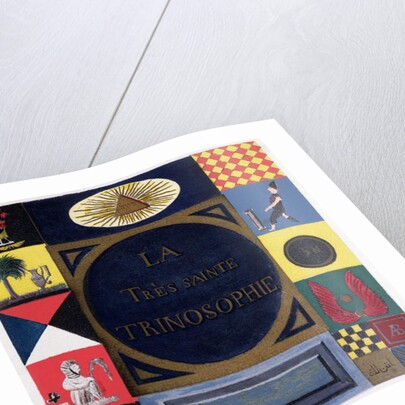 Ms 2400 Frontispiece of 'La Tres Sainte Trinosophie' attributed to the Comte de Saint-Germain by French School