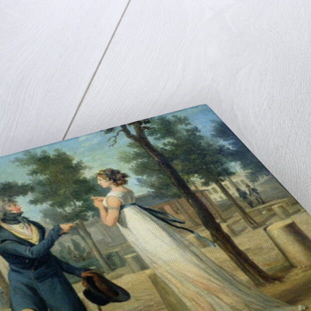 Incroyable et Merveilleuse in Paris, 1797 by Louis Leopold Boilly