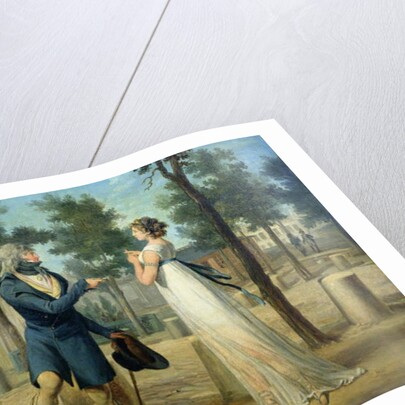 Incroyable et Merveilleuse in Paris, 1797 by Louis Leopold Boilly