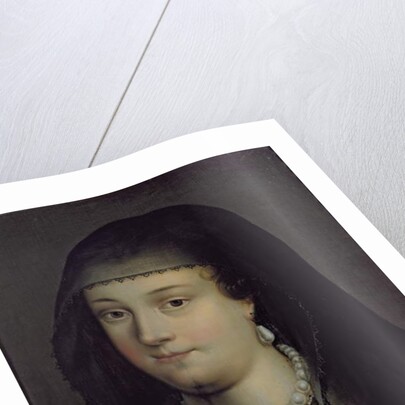 Portrait of a girl, presumed to be Mary Queen of Scots by French School