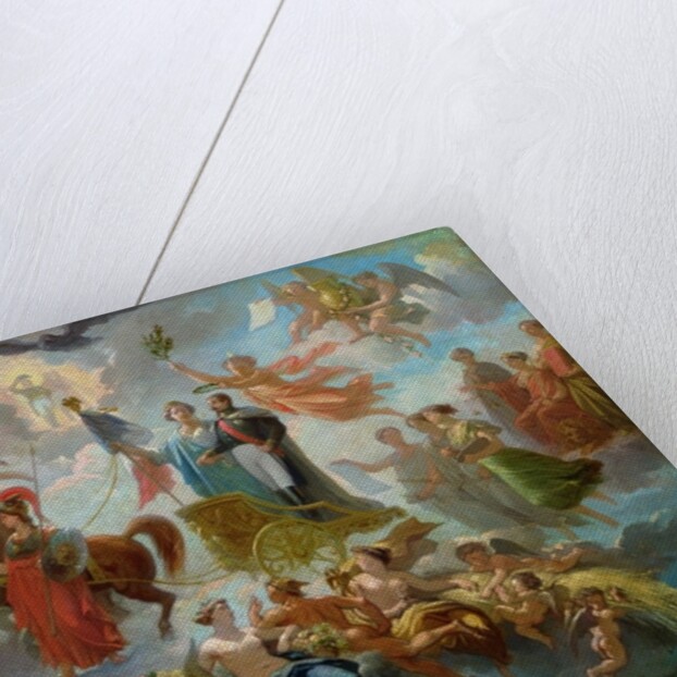 Apotheosis of Napoleon III 1854 by Guillaume-Alphonse Harang Cabasson