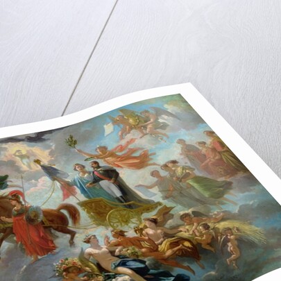 Apotheosis of Napoleon III 1854 by Guillaume-Alphonse Harang Cabasson