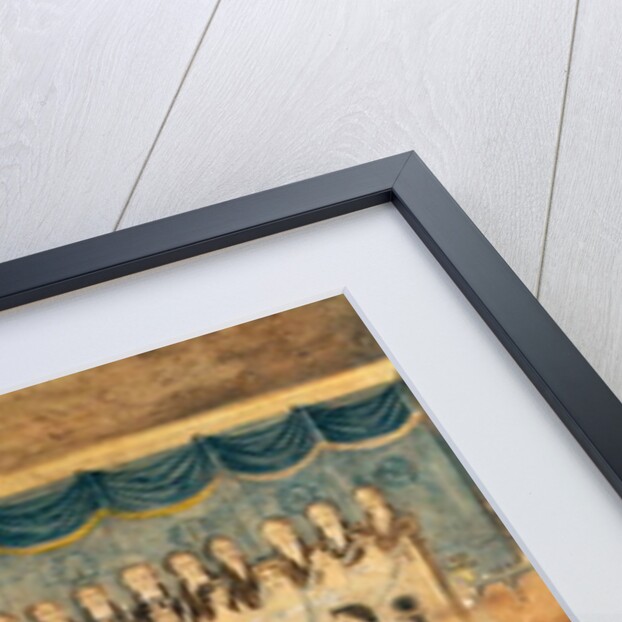 Masonic Initiation Ceremony of a lady Freemason, early 19th century by French School