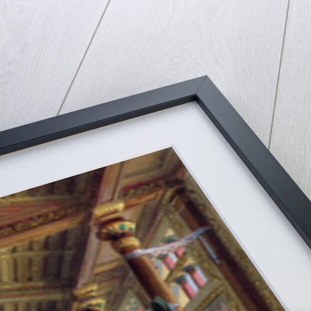 Set design for 'Athalie' by Jean Racine performed at the Comedie Francaise, 28th April 1892 by Philippe Marie Chaperon