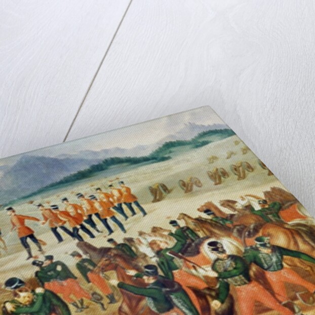 The Defeat of the Hungarian Rebels at Vilgos on 13th August 1849, 1850 by Olajfestmenye Klinovszki