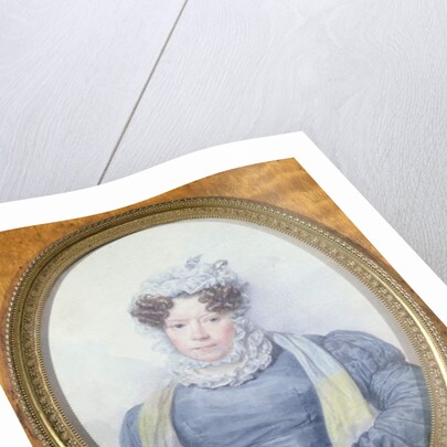 Miniature portrait of Madame Swetchine by French School