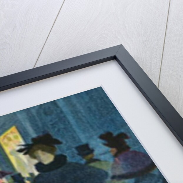 Munich Street at Night by Karl Vetter