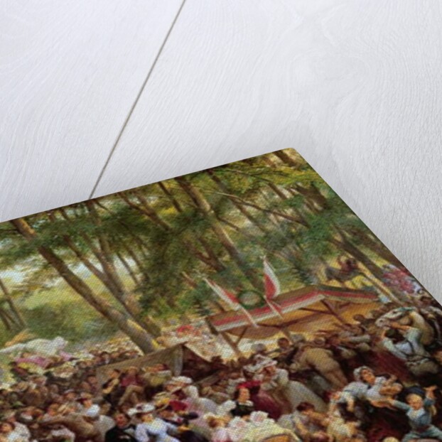 The Waldchestag in 1871 by Johann Heinrich Hasselhorst