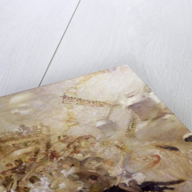 Parce Domine...decoration for the cabaret 'Le Chat Noir' by Adolphe Leon Willette