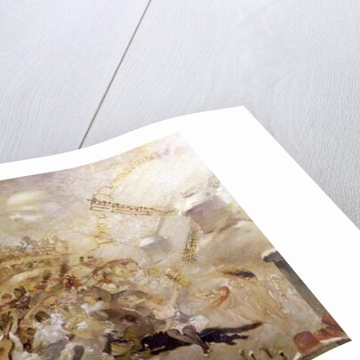 Parce Domine...decoration for the cabaret 'Le Chat Noir' by Adolphe Leon Willette