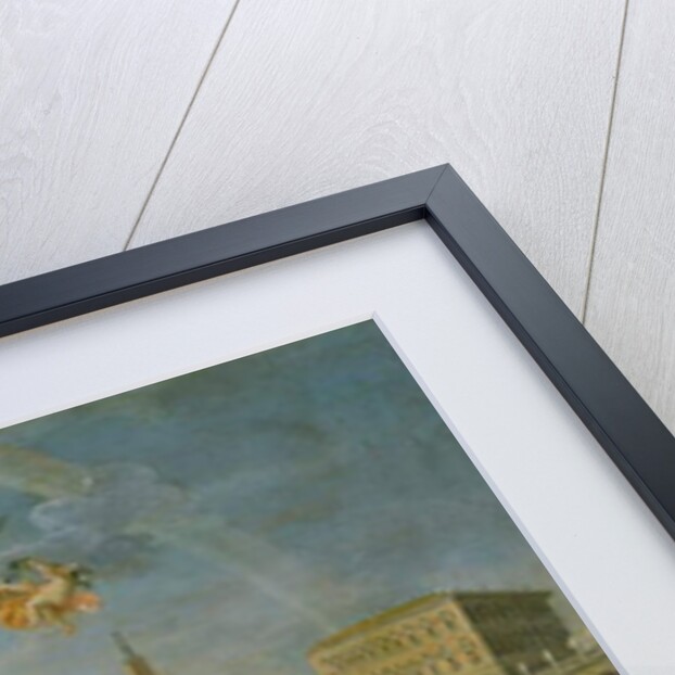 Piazza San Pietro, Rome with an allegory of the Triumph of the Papacy, 1757 by Giovanni Paolo Pannini or Panini