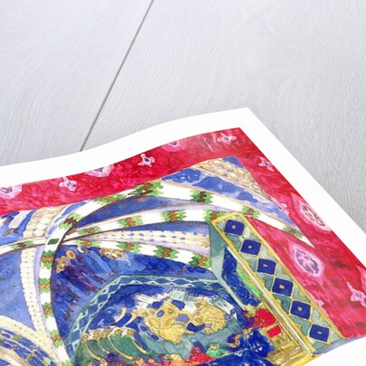 Set Design for 'La Pisanelle, Ou La Mort Parfumee' by Gabriele d'Annunzio, 1913 by Leon Bakst