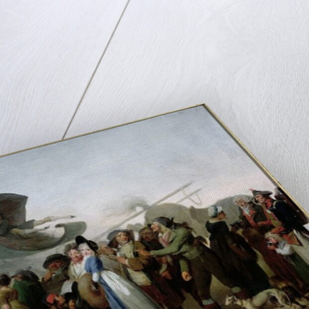 La Marche Incroyable 1795 by Louis Leopold Boilly