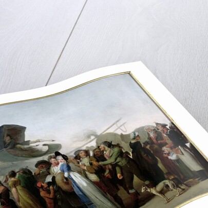 La Marche Incroyable 1795 by Louis Leopold Boilly