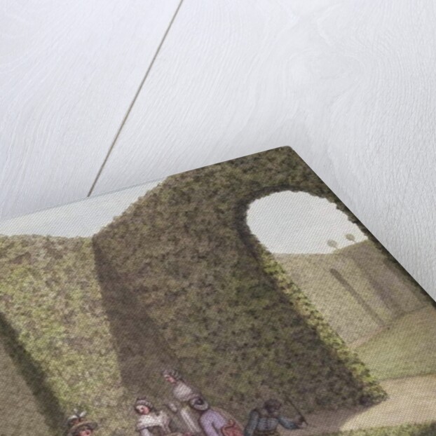 Tea in the Garden by Lequeu Lequeu