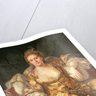 Annette, Comtesse de Vergennes in Oriental Costume, 1766 by Antoine Favray